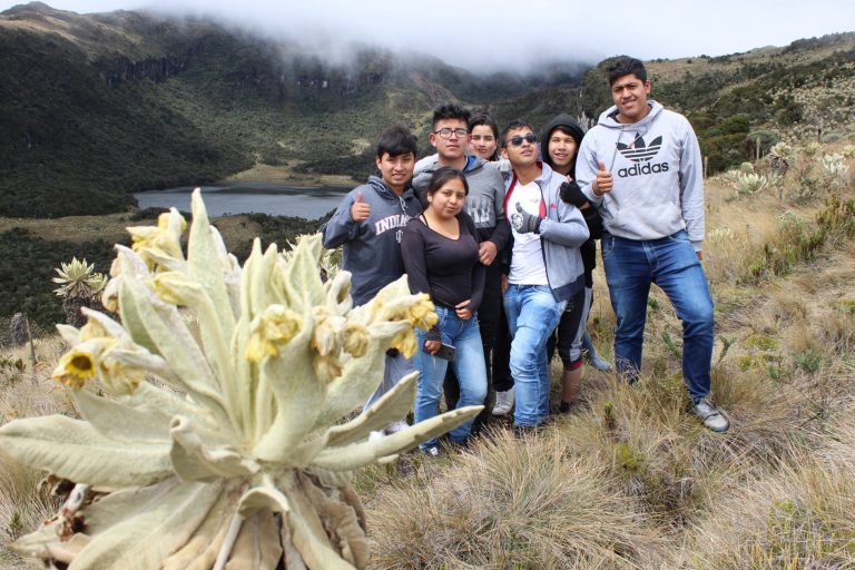 VISITANDO ECOSISTEMA DE PARAMO